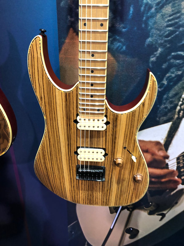 Ibanez RG with exotic wood top